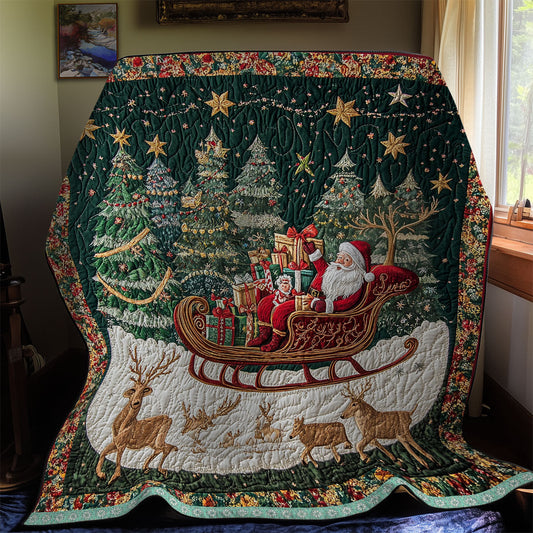 Happy Christmas WX2111027CL Quilt