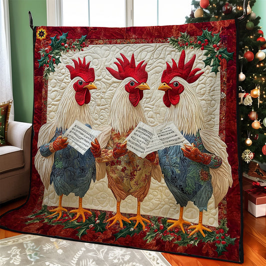 Chicken Choir WY1812008CL Quilt
