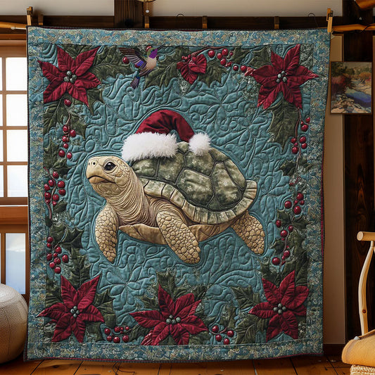 Turtle Noel Delight WN2811021CL Quilt