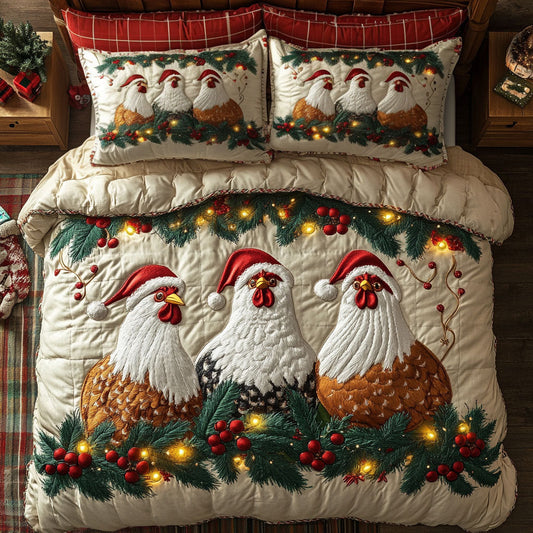 Charming Chicken WN0810003CL Duvet Cover Set