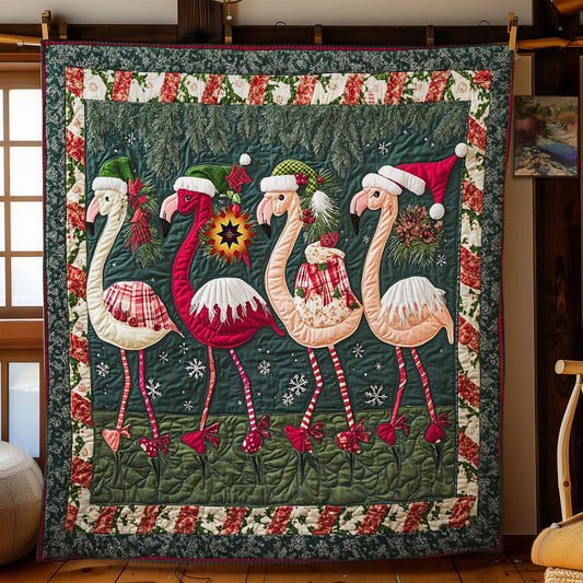 Festive Flamingos WN0512028CL Quilt