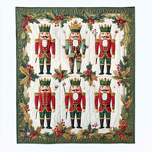 Christmas Festival Nutcracker WY2011027CL Quilt