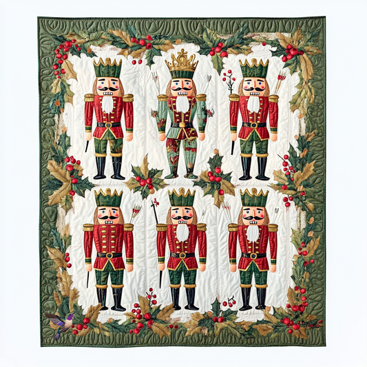 Christmas Festival Nutcracker WY2011027CL Quilt