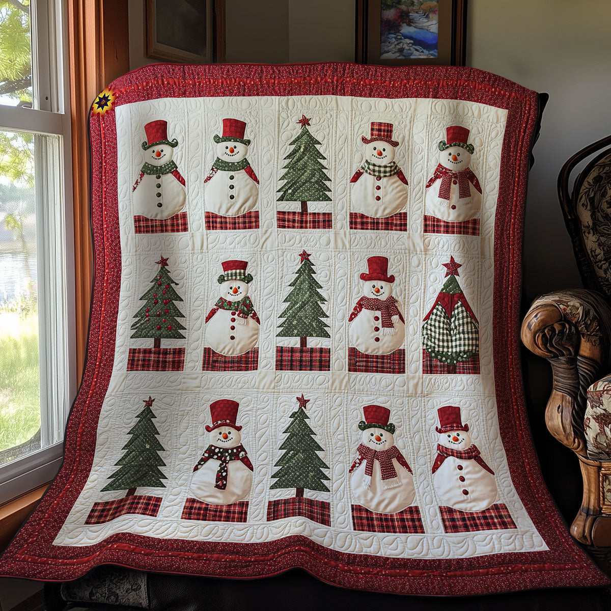Snowman WY1411038CL Quilt