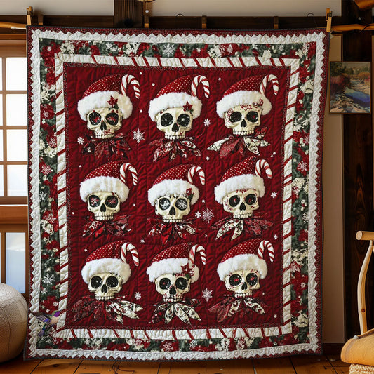 Festive Skulls WN1311029CL Quilt