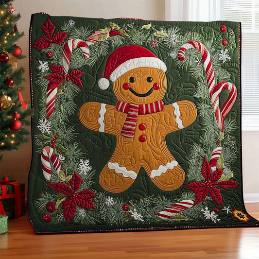 Christmas Gingerman WY0312021CL Quilt