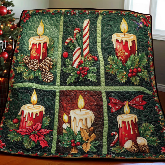 Christmas Candle WY2011006CL Quilt