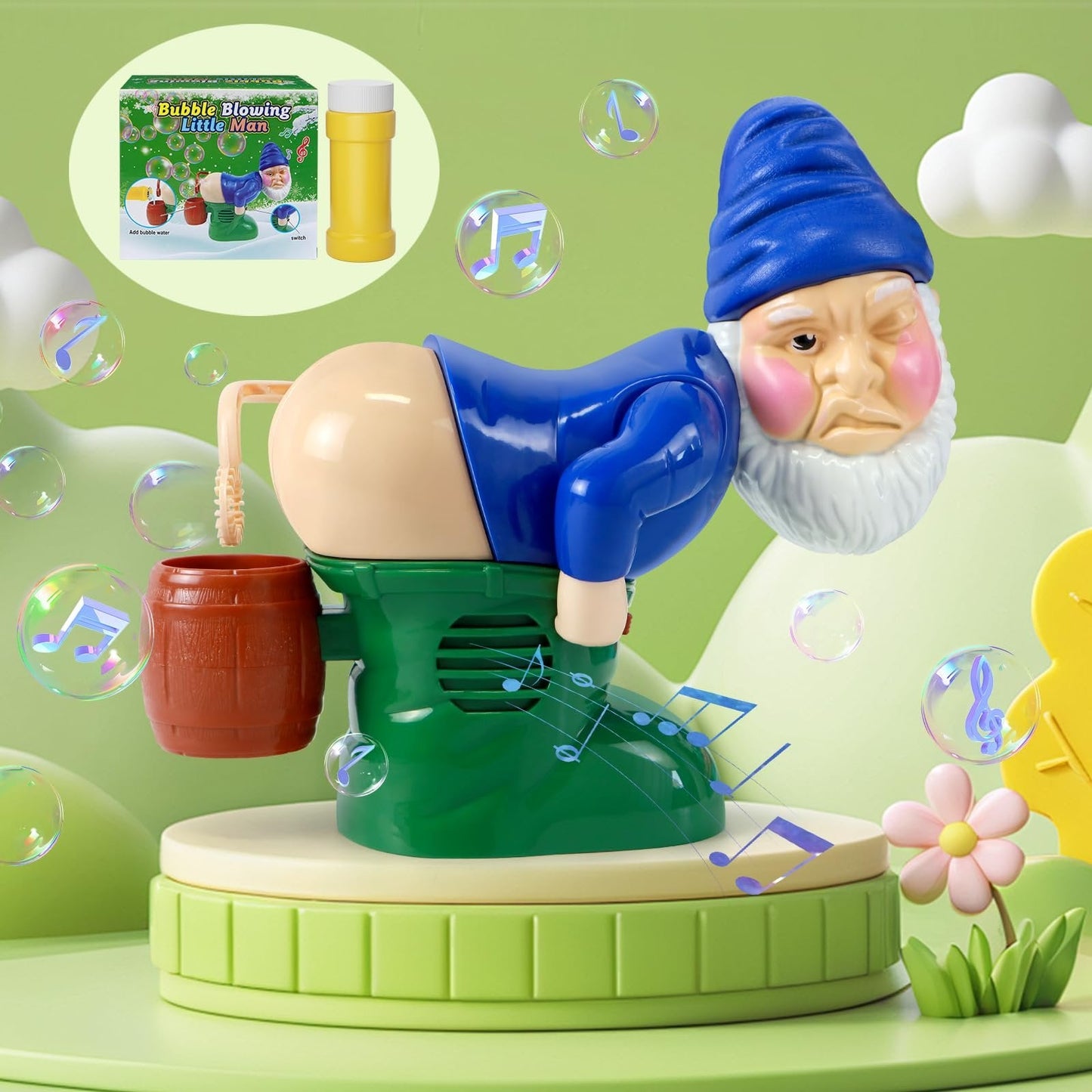 🎄Celebrate Christmas: 60% OFF! 🎅Bubble Blowing Santa With Music & Flashing Lights🫧