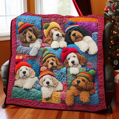 Sleeping Cocker Spaniel WY2111016CL Quilt