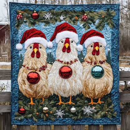 Cosy Coop Chicken WN0810019CL Quilt