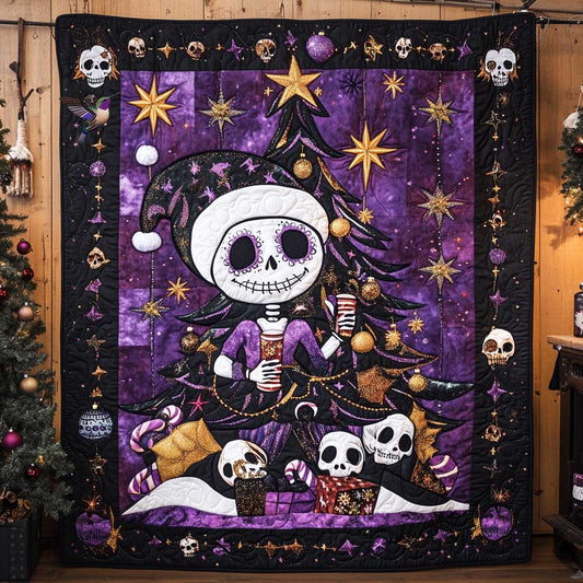 Skeleton Holiday Magic WN1311035CL Quilt
