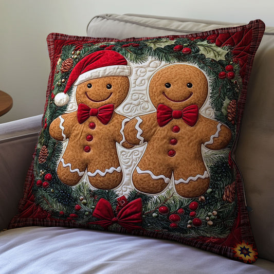 Couple Gingerman WY0212085CL Quilt Pillow Case