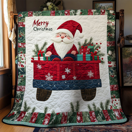 Cute Gnome Christmas WX1312011CL Quilt