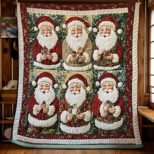 Santa Claus Patchwork WX2311044CL Quilt