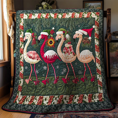 Festive Flamingos WN0512028CL Quilt