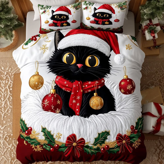 Black Cat Joy WN0410010CL Duvet Cover Set