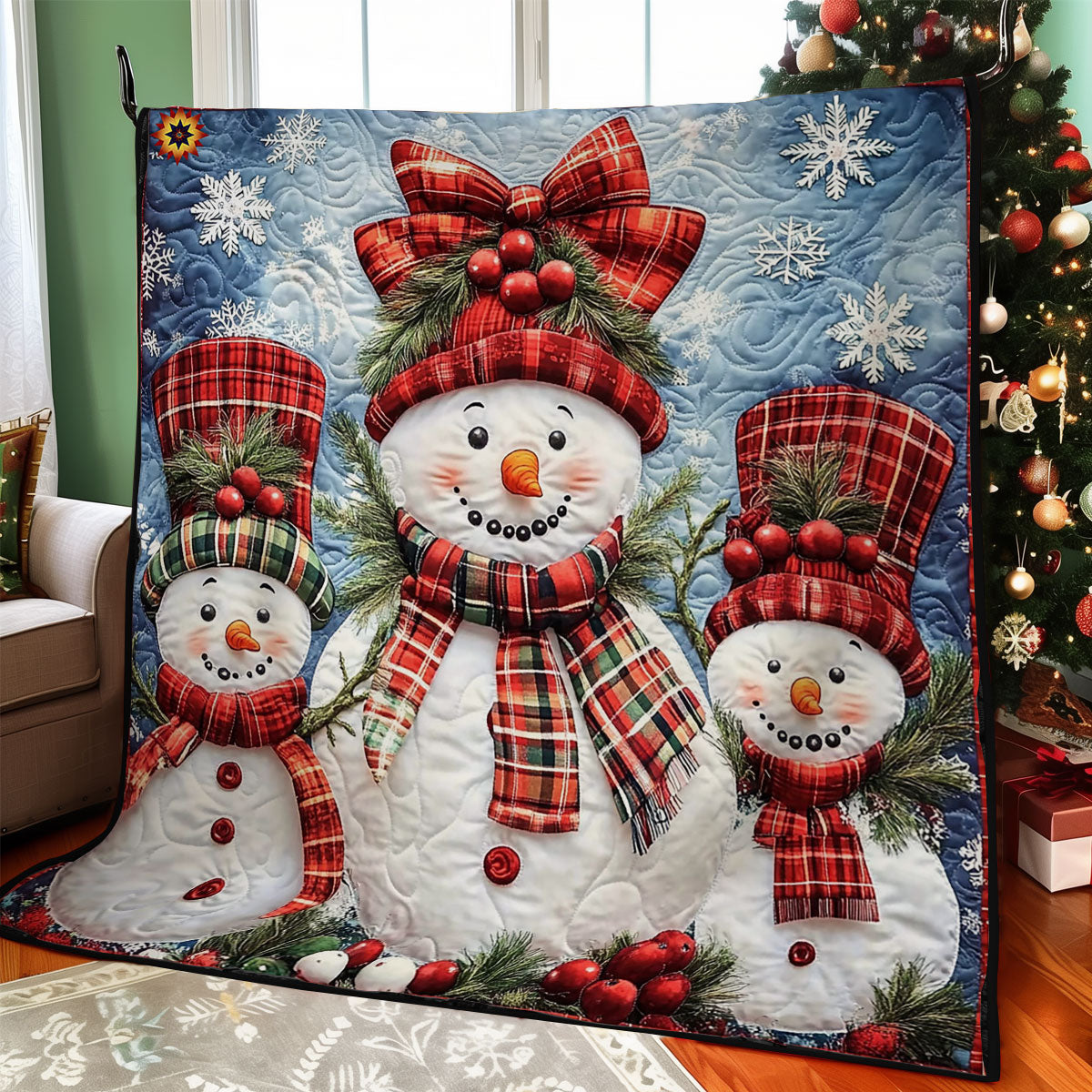 Snowman WY2711031CL Quilt
