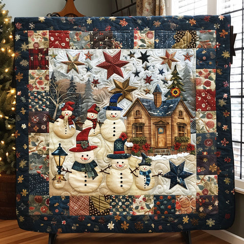 Christmas Village WJ2111023CL Quilt