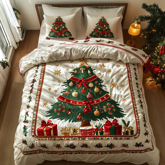 Margarita Christmas Tree WN2608062CL Duvet Cover Set