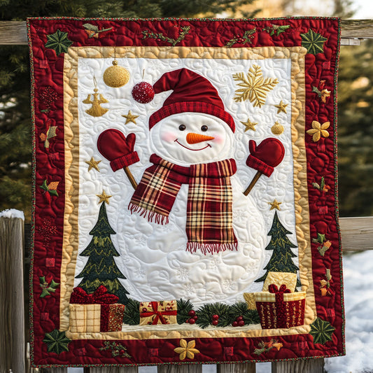 Radiant Snowman WN0309078CL Quilt