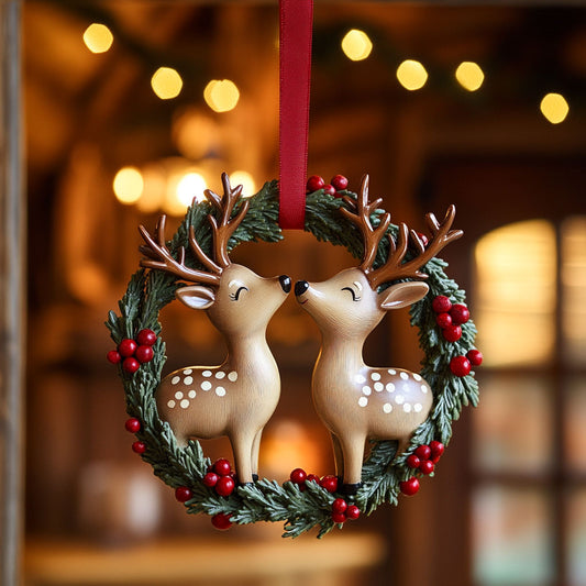 Binky The Reindeer WJ1110057CL Christmas Ornament
