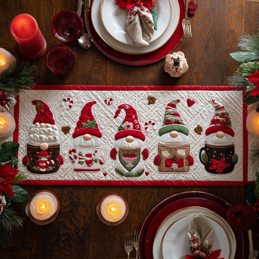 Christmas Drinks XR0910059CL Quilted Table Runner