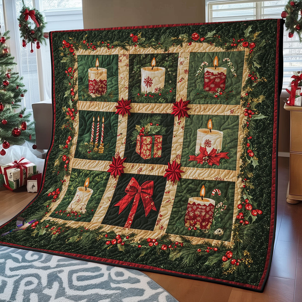 Candle WY2011008CL Quilt