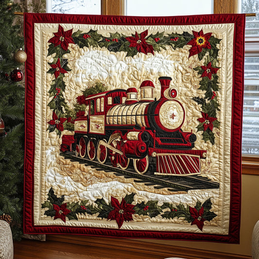 Christmas Train WJ0212012CL Quilt