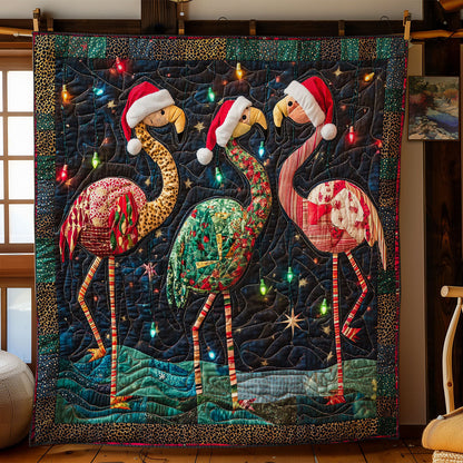 Merry Flamingo Nights WN1107039CL Quilt
