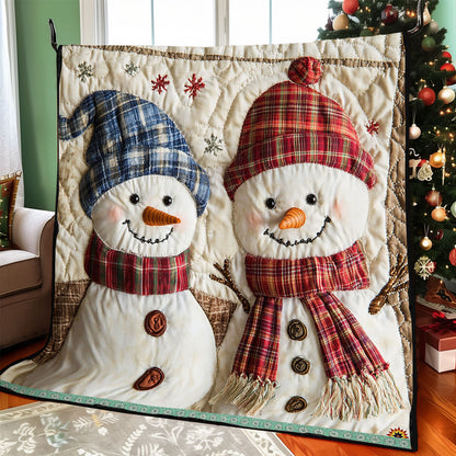 Christmas Snowman WJ2211020CL Quilt