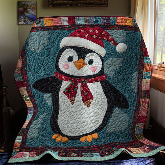Penguins Christmas WX2011036CL Quilt