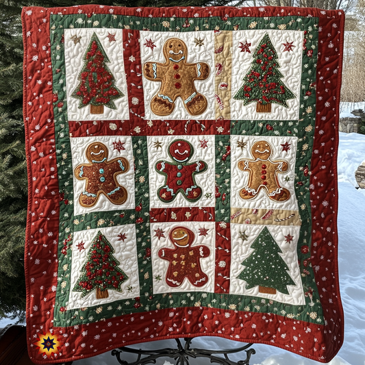 Gingerbread WU1012025CL Quilt