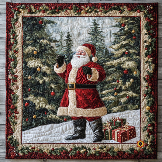 Christmas Santa WJ1712003CL Quilt