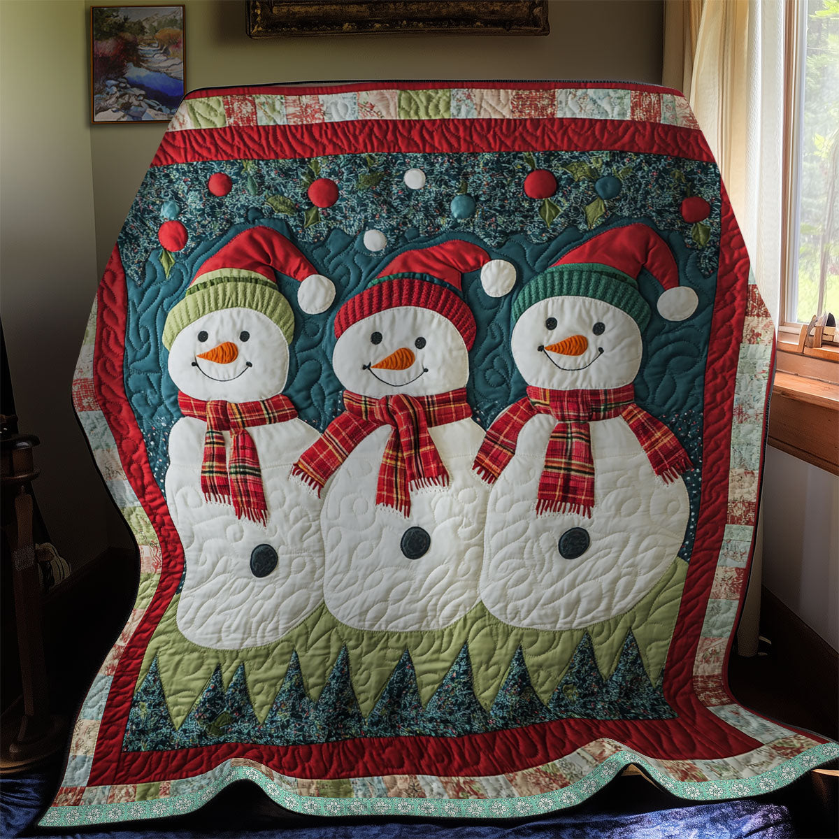 Snowman WX2211042CL Quilt