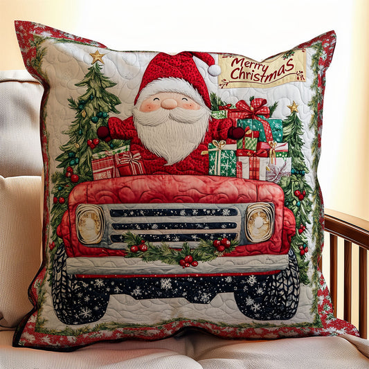 Gnome Christmas WX1312110CL Quilt Pillow Case