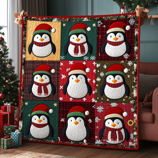 Christmas Penguin WJ0412013CL Quilt