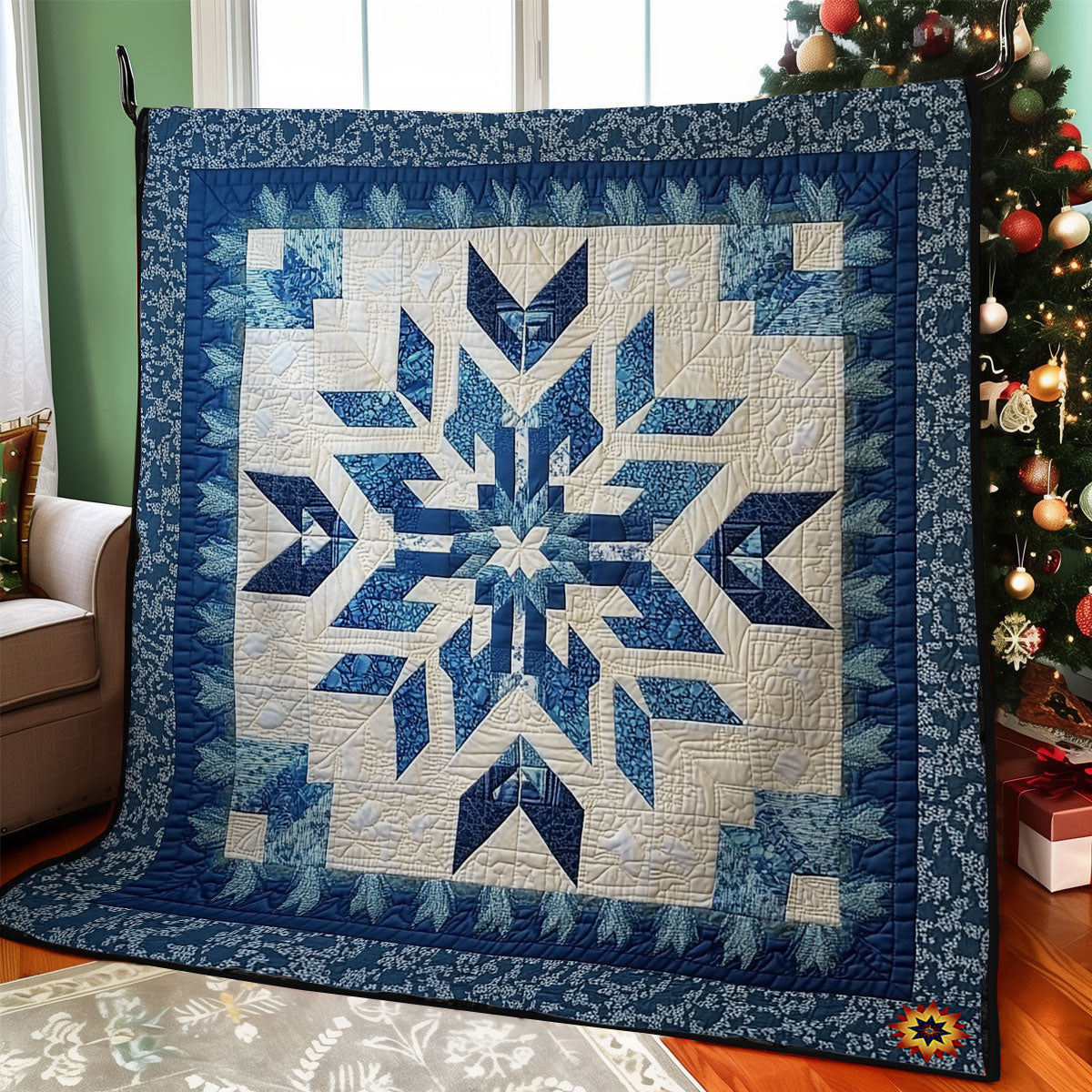 Winter Snowflake WY2911030CL Quilt