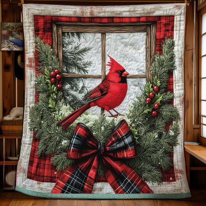 Red Cardinal WX1811040CL Quilt
