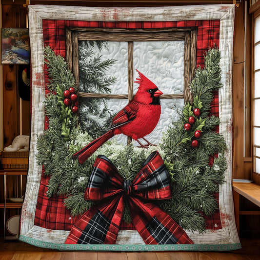 Red Cardinal WX1811040CL Quilt