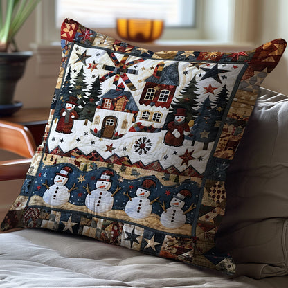Christmas Village WJ1511040CL Quilt Pillow Case