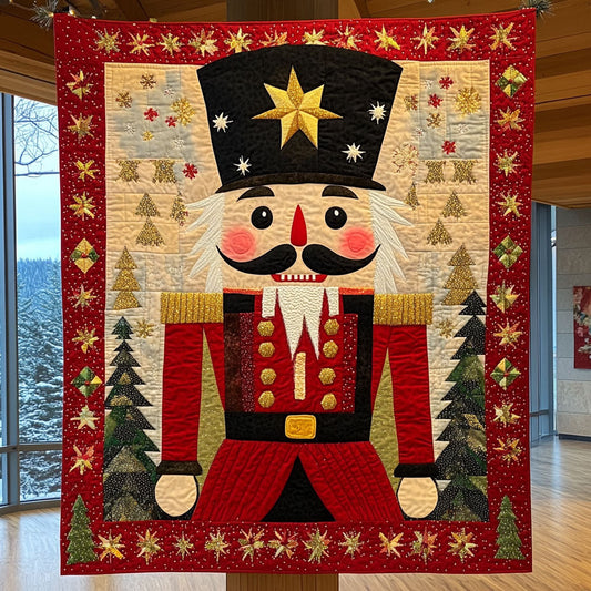 Golden Star Nutcracker CW2208052CL Quilt