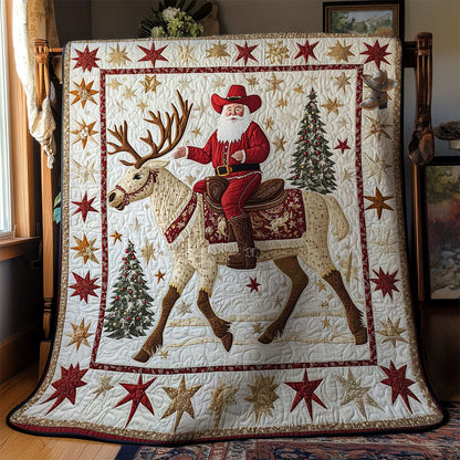 Santa’s Wild Ride WN1311018CL Quilt