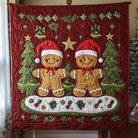 Christmas Gingerbread WJ1911021CL Quilt
