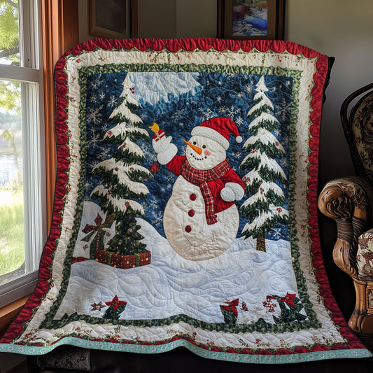 Snowman Play WX2511038CL Quilt