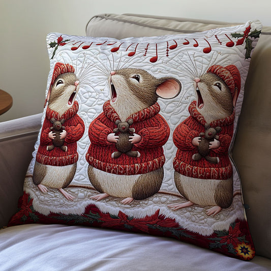 Christmas Mouse WY0412124CL Quilt Pillow Case