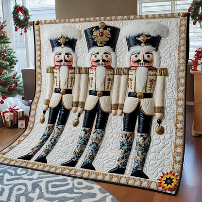 Royal White Nutcracker WY2211020CL Quilt