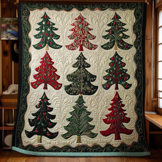 Christmas Tree Pattern WX2311004CL Quilt