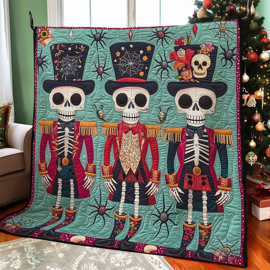 Skull Nutcracker WY2111032CL Quilt