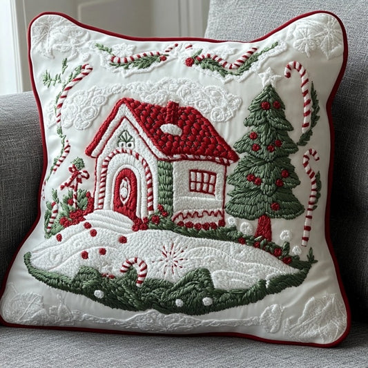 Christmas House XR2109006CL Quilt Pillow Case