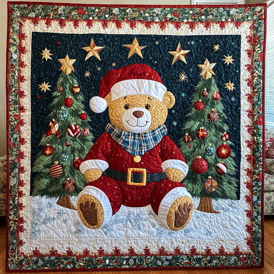 Christmas Bear WJ2211009CL Quilt
